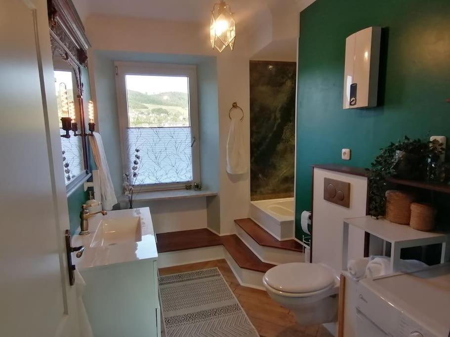 Voll Ausgestattete Wohnung Mit Moselblick 알프 외부 사진